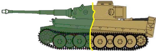 Whermacht ab 1943 Panzer RAL 8012 Rotbraun WK2 