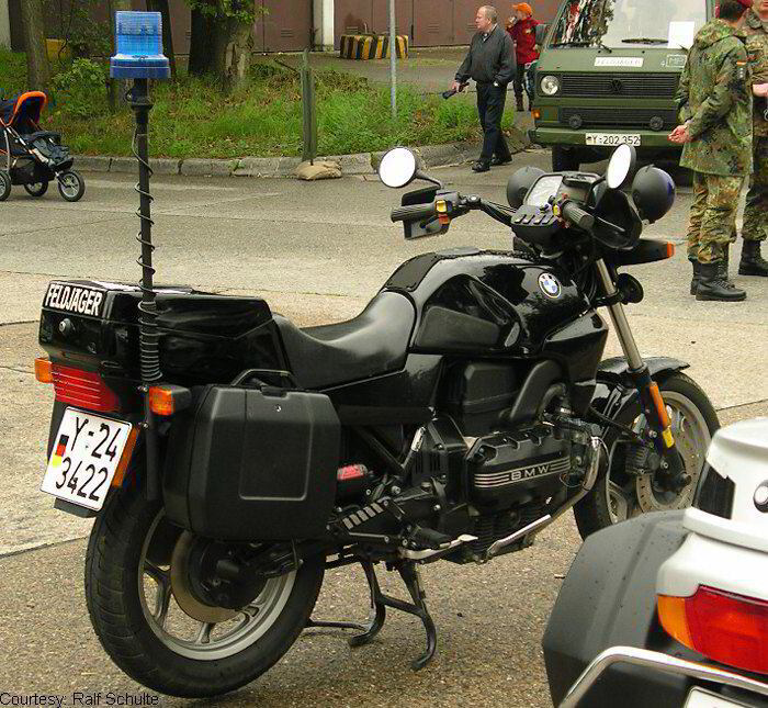 Abgel st werden die Kr der durch die BMW R 1150 RT Die BMW K75 der 