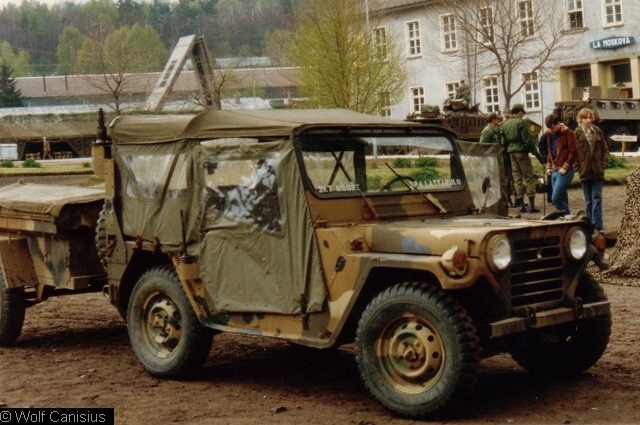 Das Gesicht des MUTT M151 ist durchaus jeep hnlich