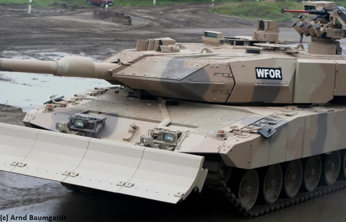 tank leopaard 2A7+ buatan jerman