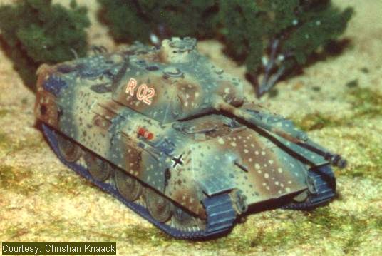 Panzer RAL 8012 Rotbraun Whermacht ab 1943 WK2 